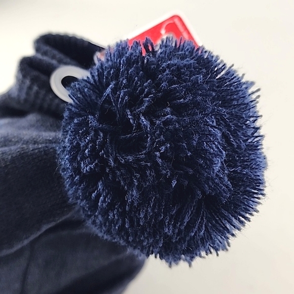 ⭐️3/ $30⭐️ PUMA Youth Knit Navy Blue Hat & Gloves Matching Set - Picture 3 of 11